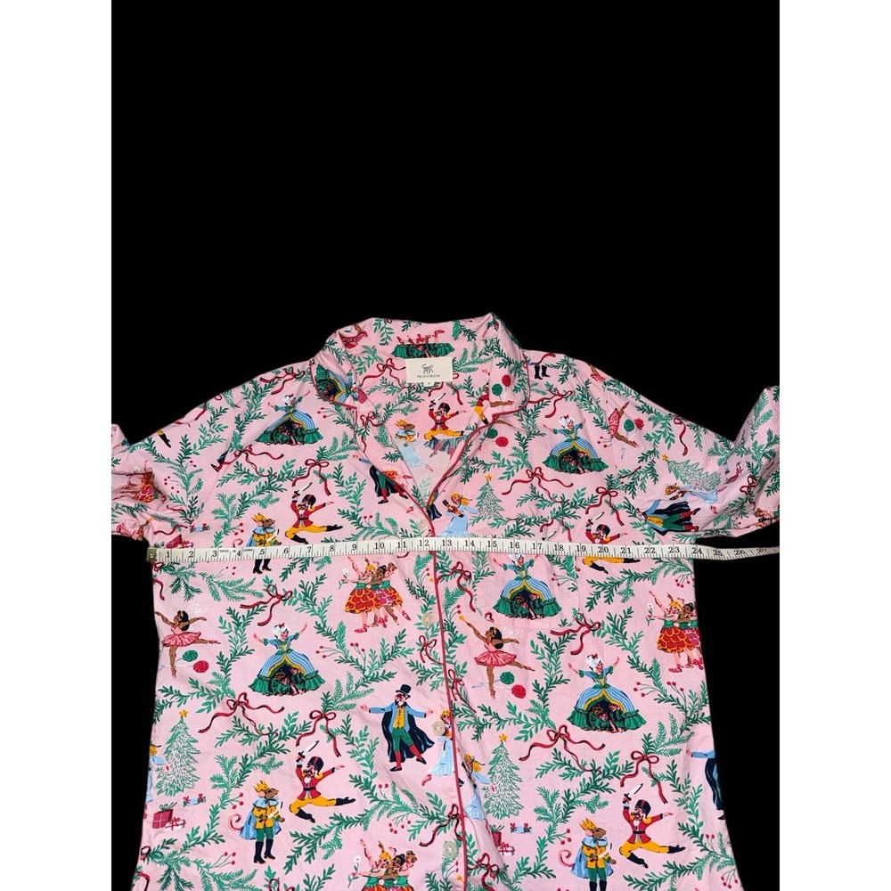 Printfresh Pink Patterned Pajama Top - image 6